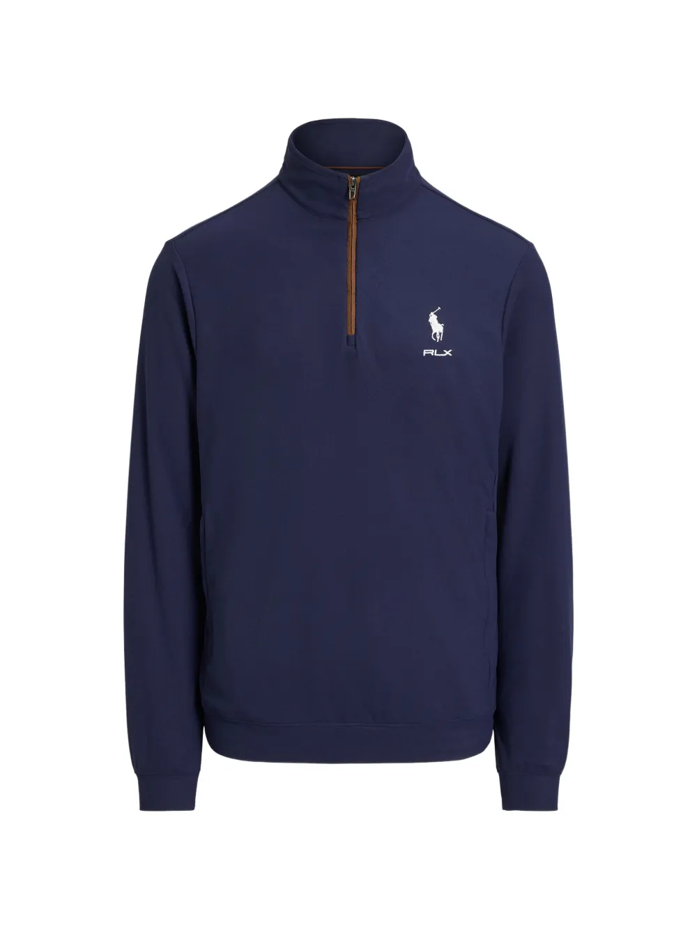 RLX Ralph Lauren Polo Pony half-zip sweater - Blau