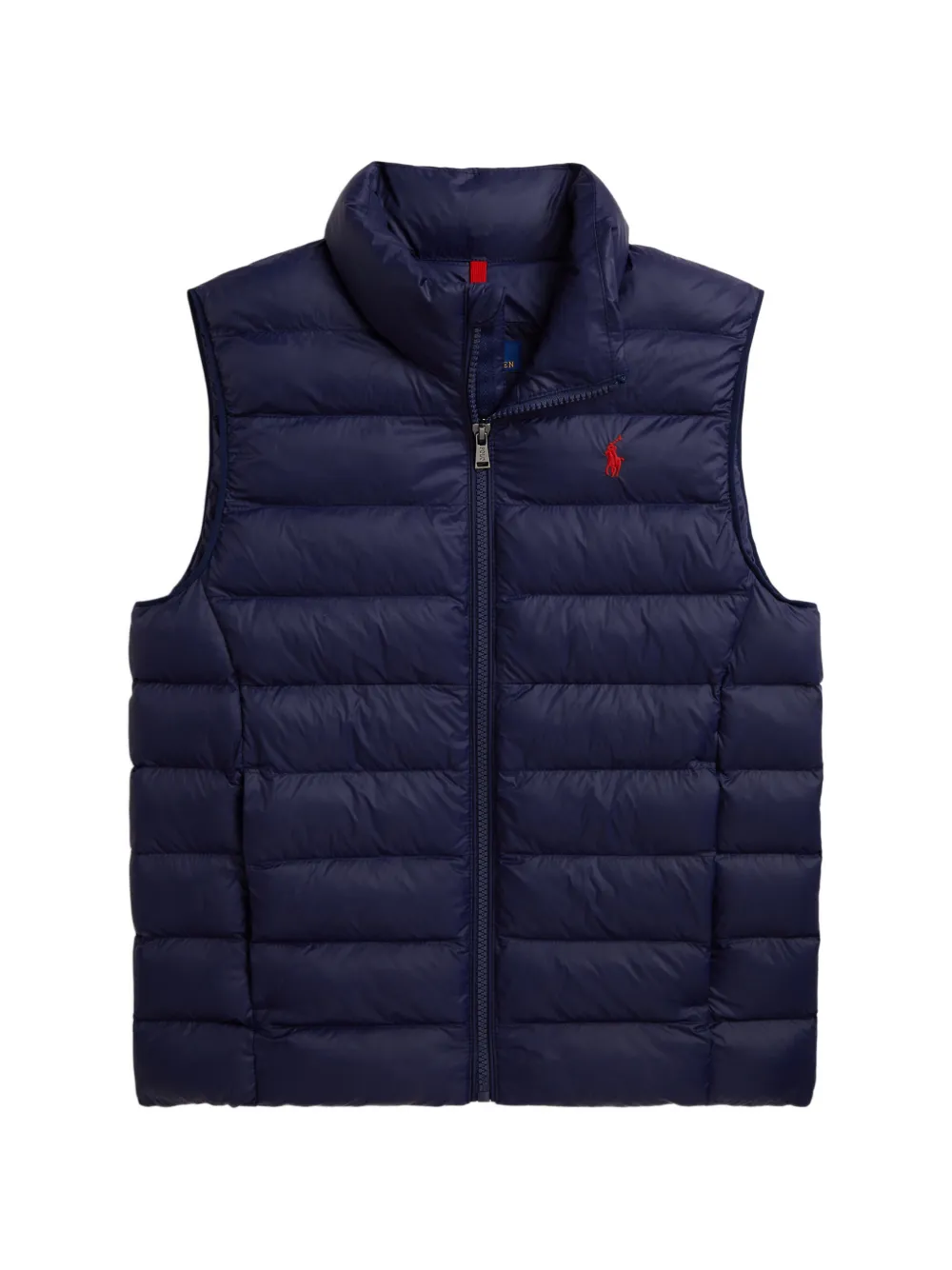 POLO RALPH LAUREN KIDS packable quilted vest - Blue