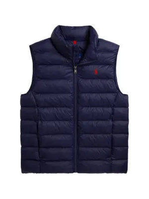 POLO RALPH LAUREN KIDS ジップアップ ダウンベスト | ブルー