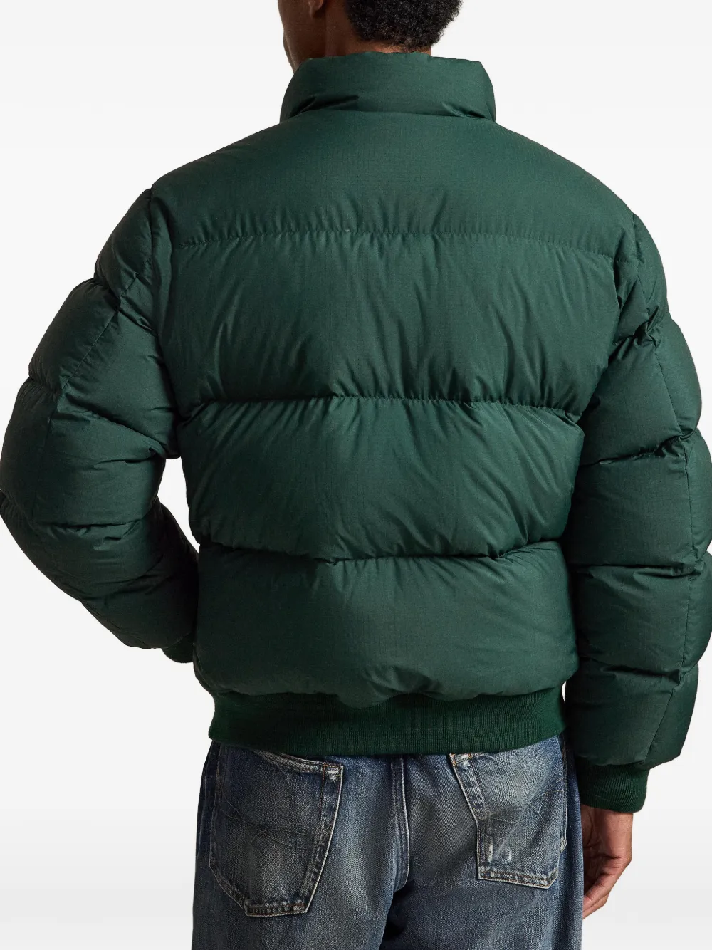 Polo Ralph Lauren Ripstop gewatteerd bomberjack Groen