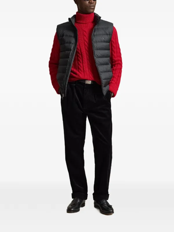 Polo Ralph Lauren Colden Packable Down Vest | Black | FARFETCH