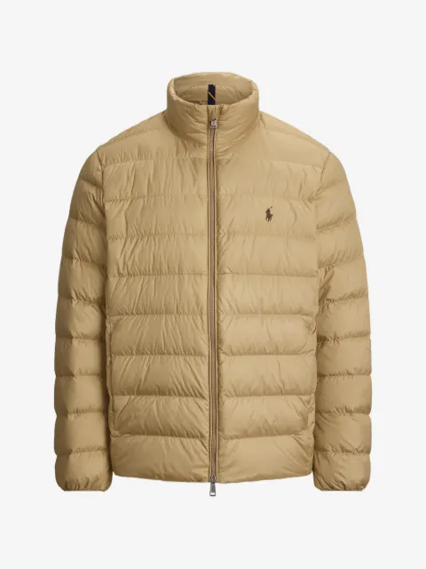 Polo Ralph Lauren chamarra capitonada con cuello falso