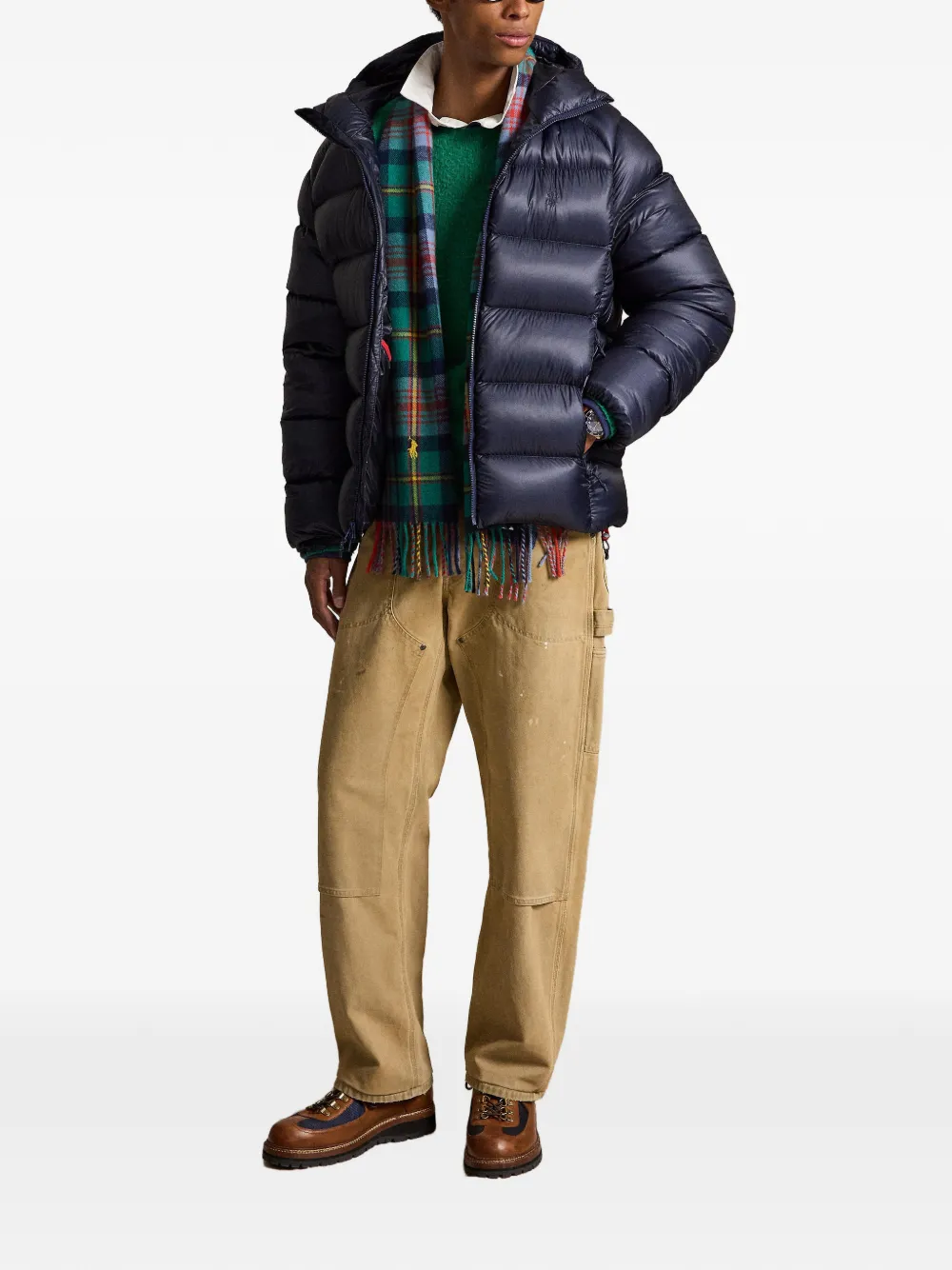Polo Ralph Lauren Gewatteerd jack Blauw