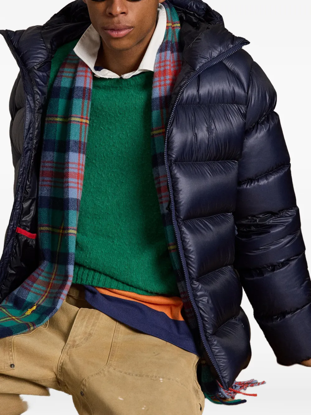 Polo Ralph Lauren Gewatteerd jack Blauw