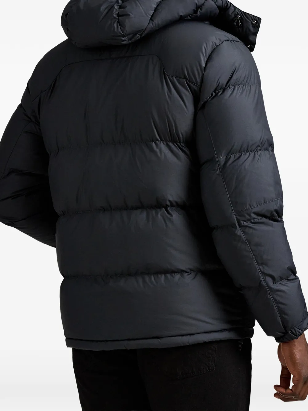 Polo Ralph Lauren Jack met afneembare capuchon en trekkoord Zwart