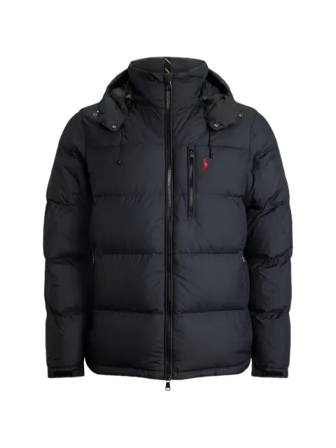 Polo Ralph Lauren drawstring detachable-hood jacket