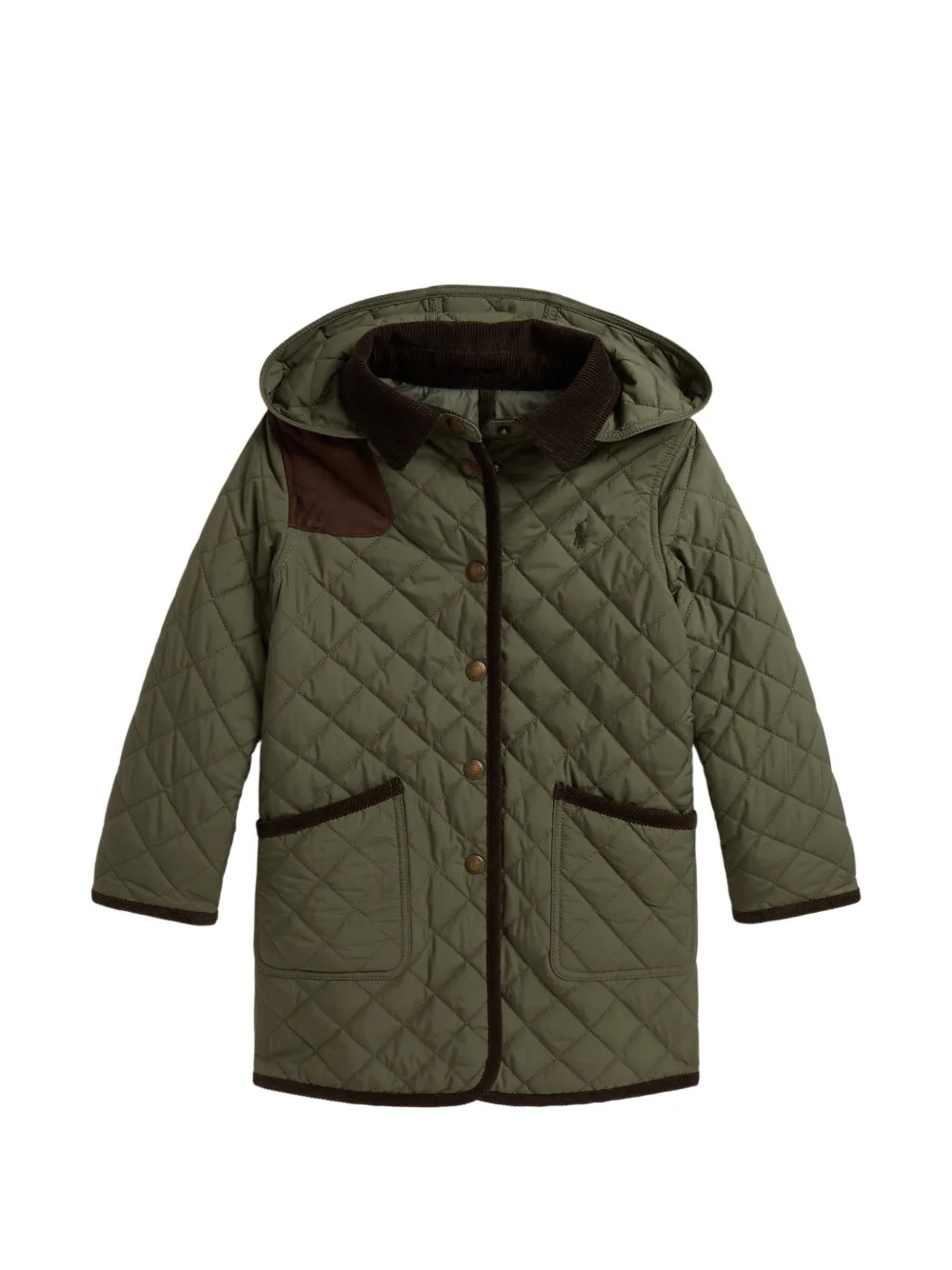 POLO RALPH LAUREN KIDS Piumino trapuntato - Verde