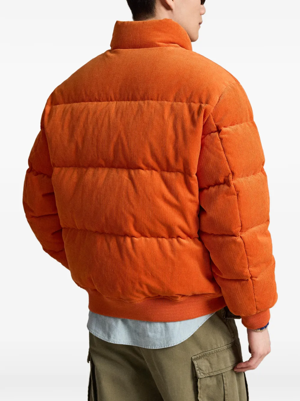 Polo Ralph Lauren Ribfluwelen jack Oranje