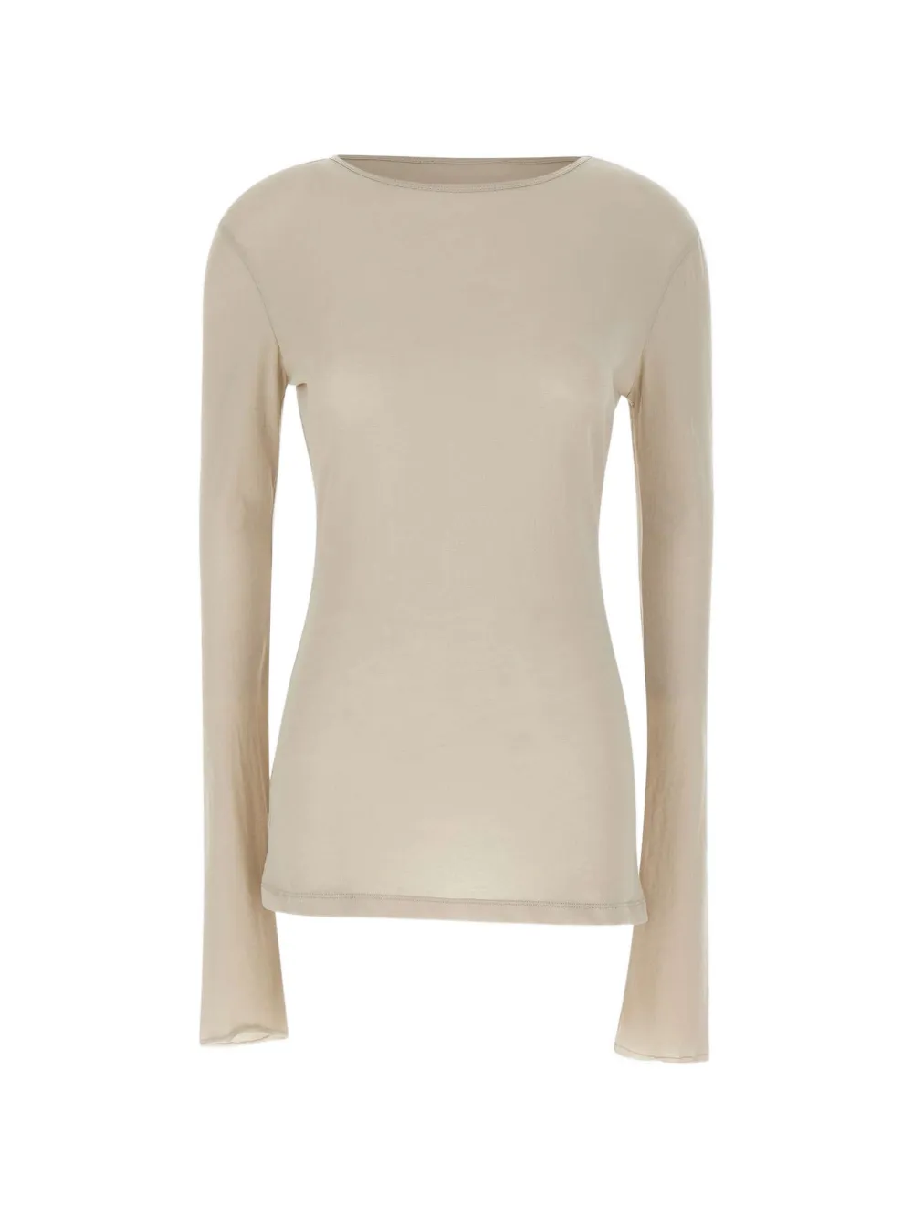 ENTIRE STUDIOS long-sleeve crew-neck jersey - Bianco