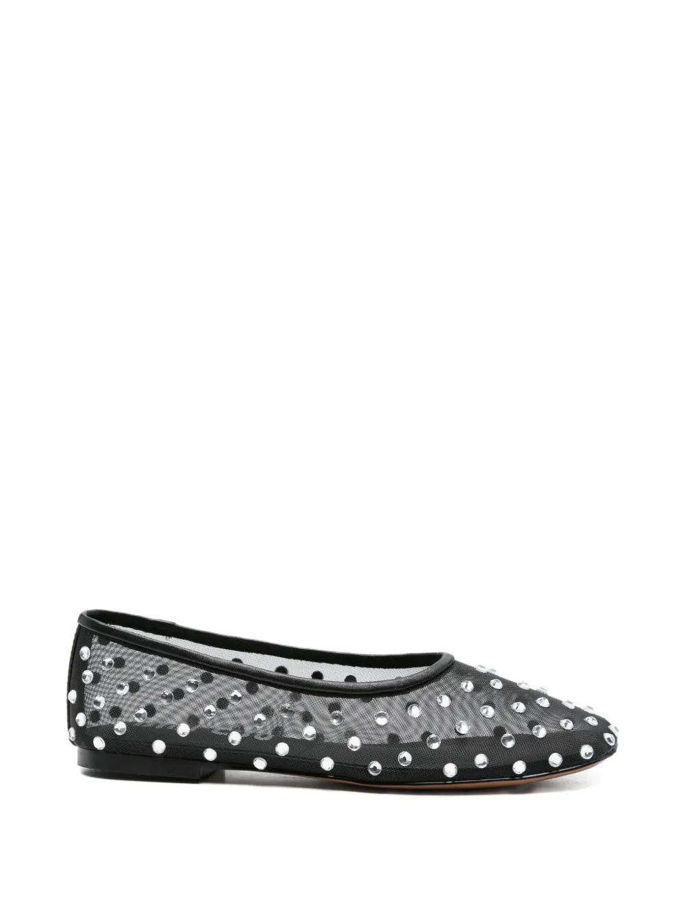 Bibi Lou round-toe ballet flats Zwart