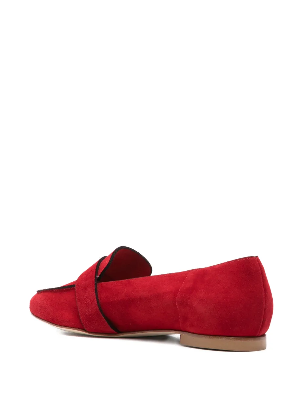 Anna F. suede loafers Rood