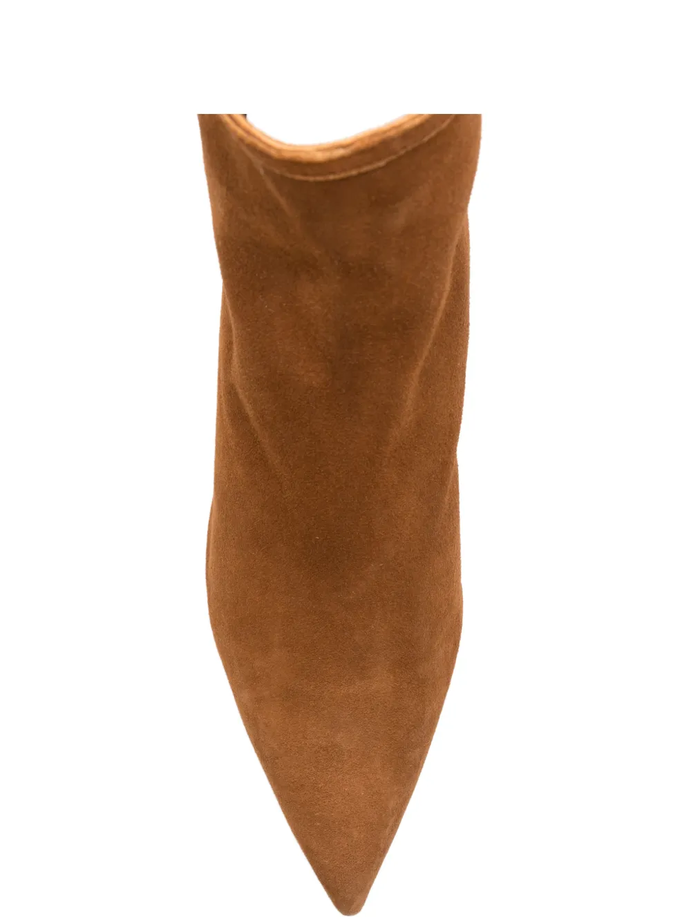 Anna F. pointed zip boots Bruin