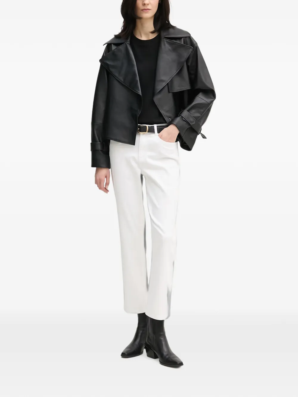 Joseph Ribkoff belt-loops jeans Wit
