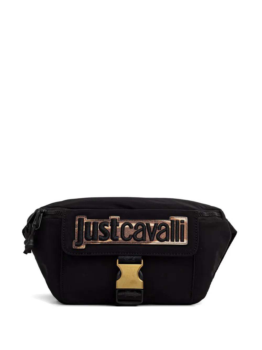 Just Cavalli logo buckle belt bag - Nero