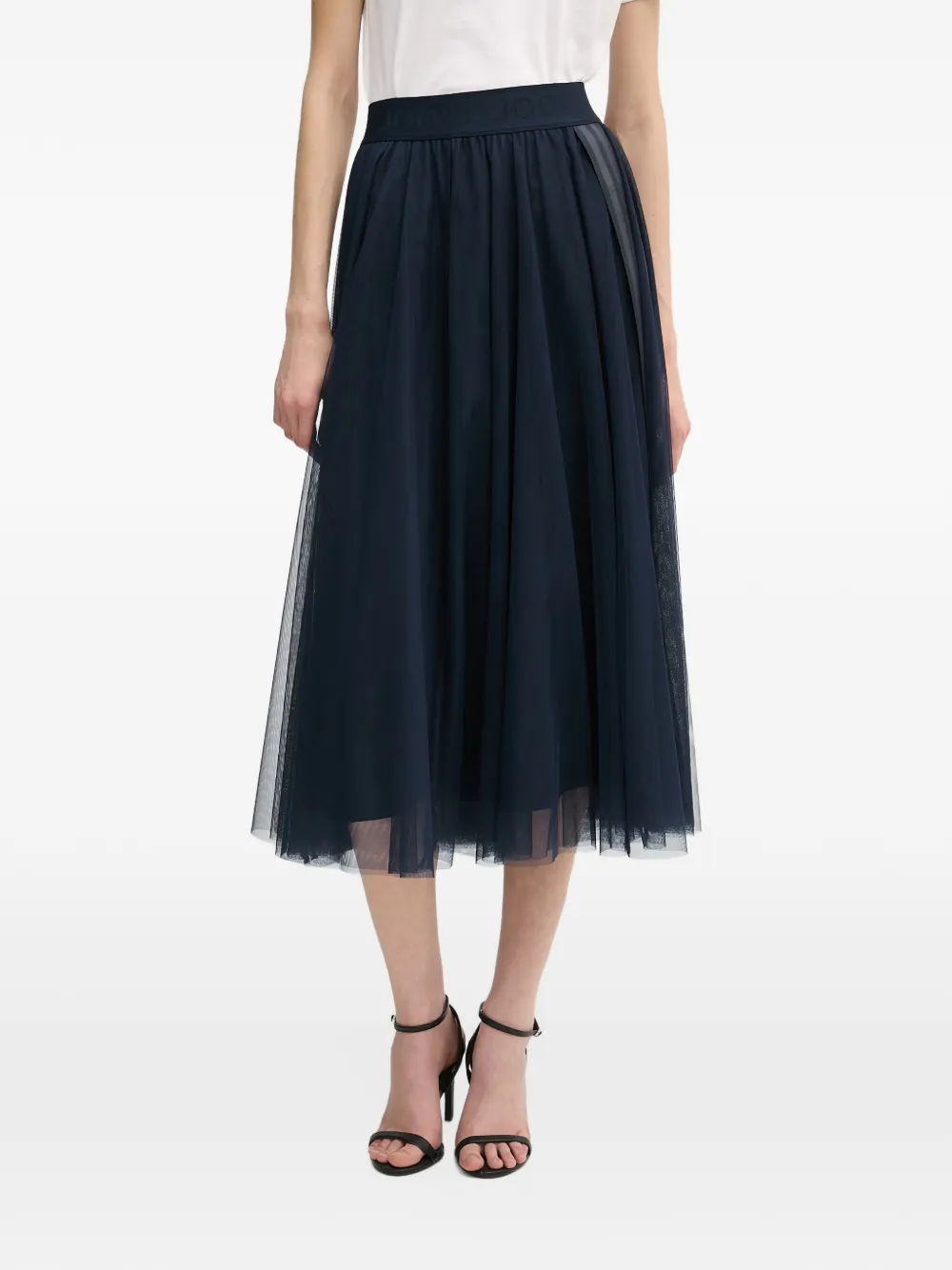 Joop! Fridi tulle midi skirt - Blau