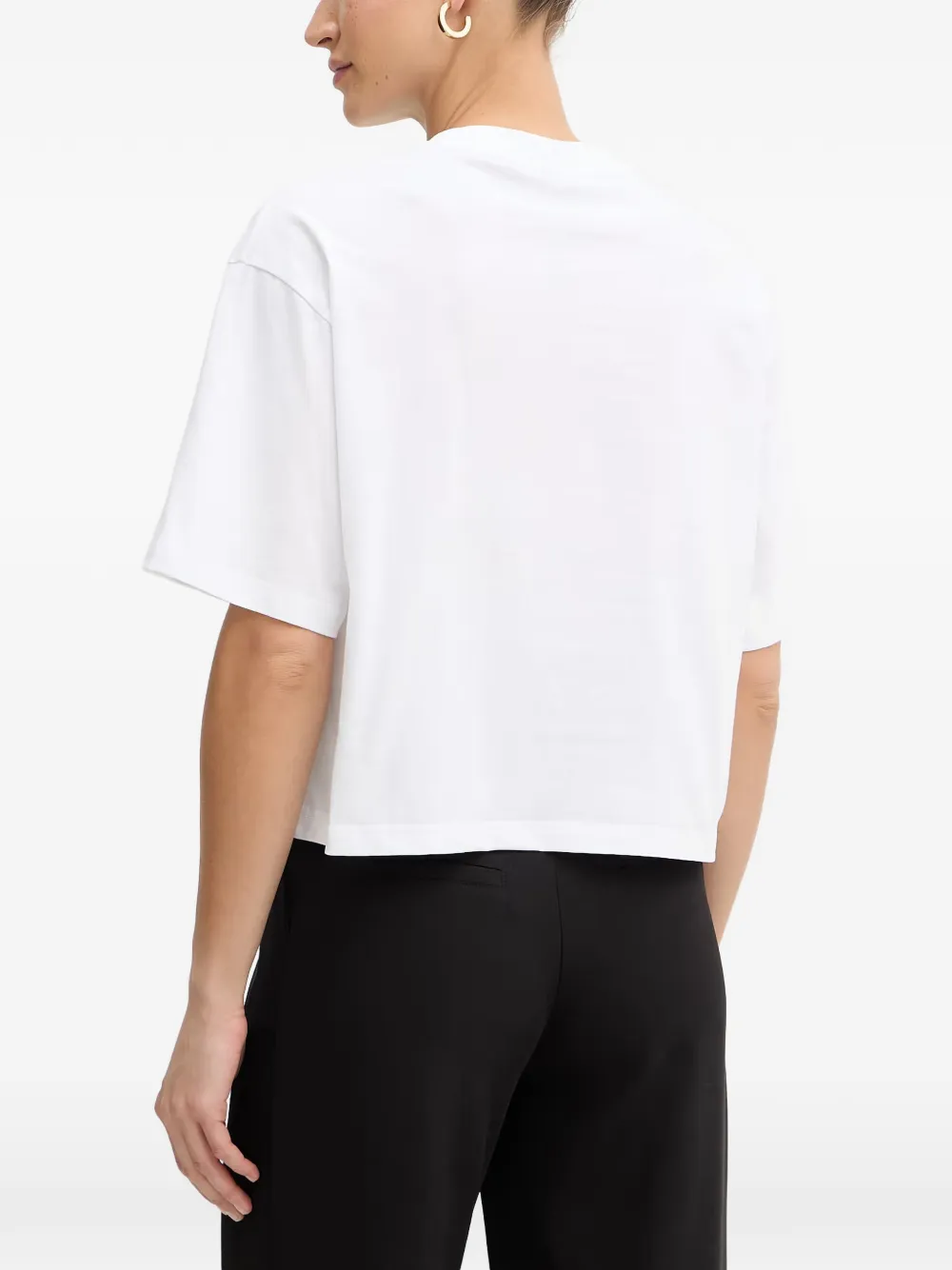 Iceberg T-shirt met geborduurd logo Wit