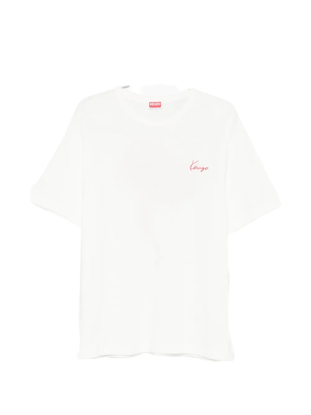 Kenzo signature T-shirt - Bianco