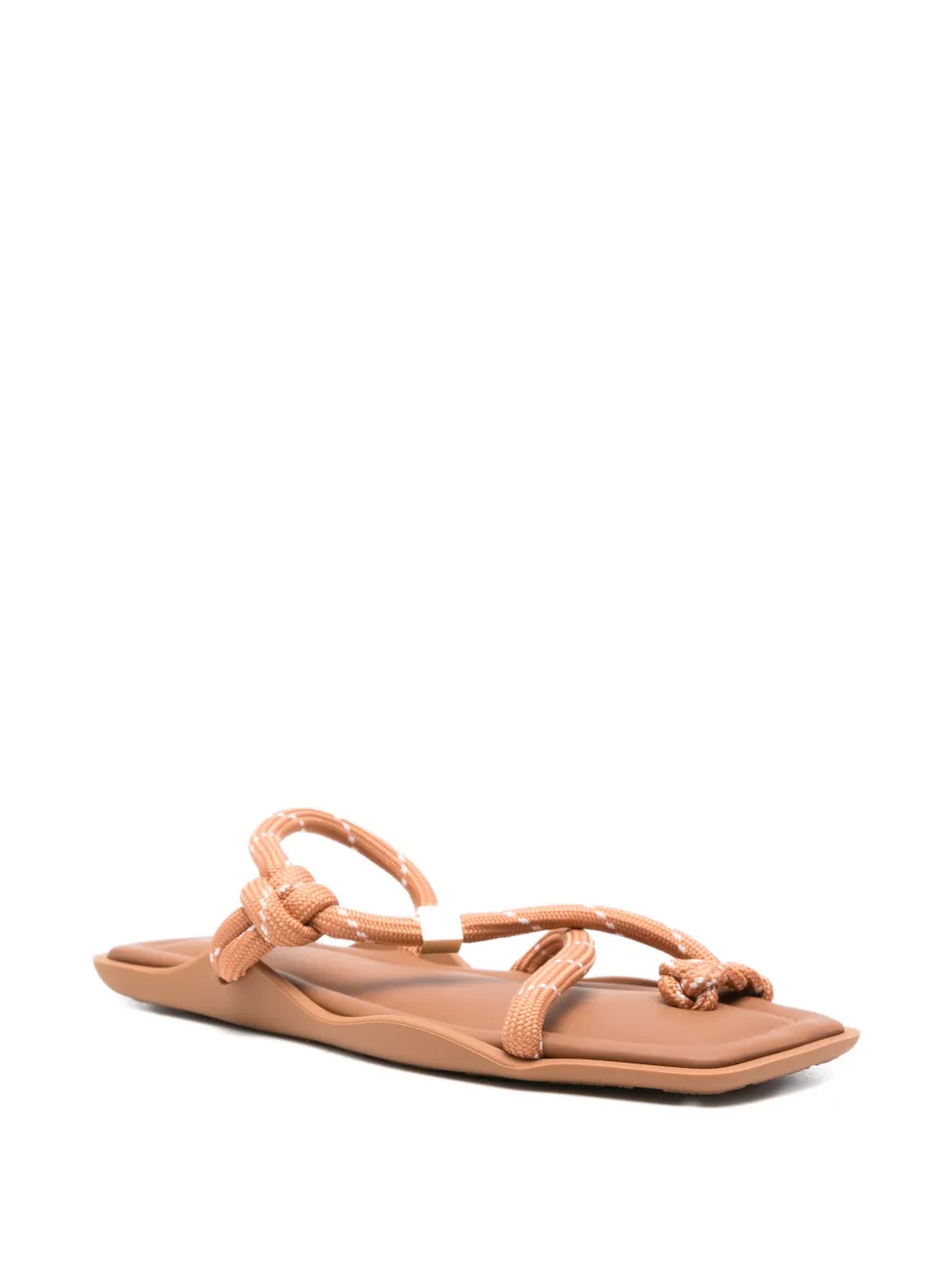  Flòwze Fló Square Strap Sandals - Brown 