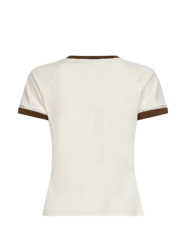 Moncler ハートプリント Tシャツ | ニュートラル | FARFETCH JP