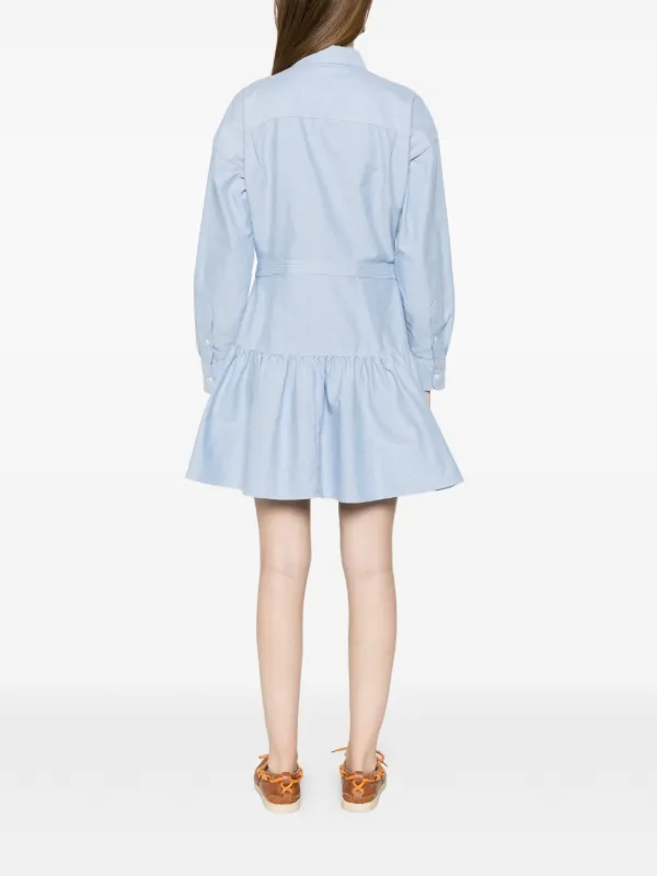 mini dress ralph lauren Polo Ralph Lauren Ruffled Mini Dress | Blue
