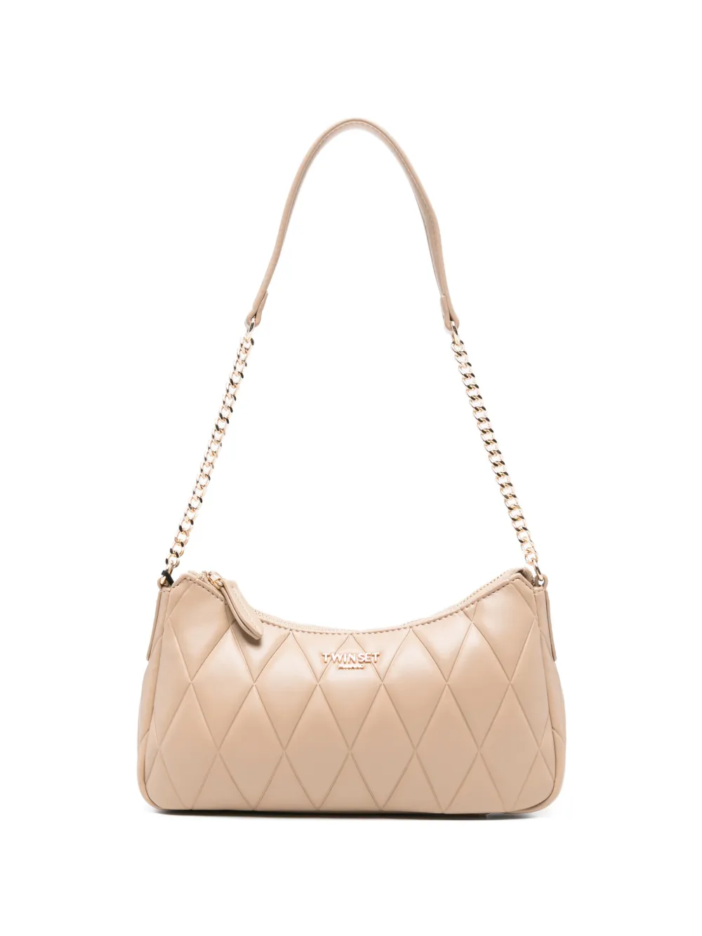 TWINSET quilted chain shoulder bag - Toni neutri