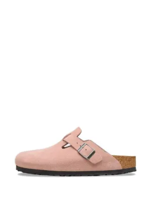 ぶーちゃん　BIRKENSTOCK Birkenstock Boston Buckled Leather Sneakers | Pink | FARFETCH AO