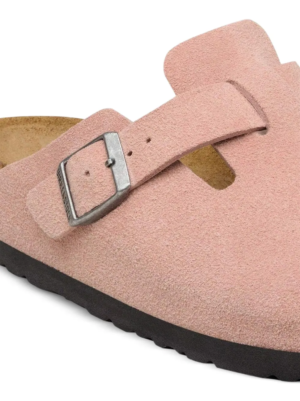Boston buckled leather sneakers