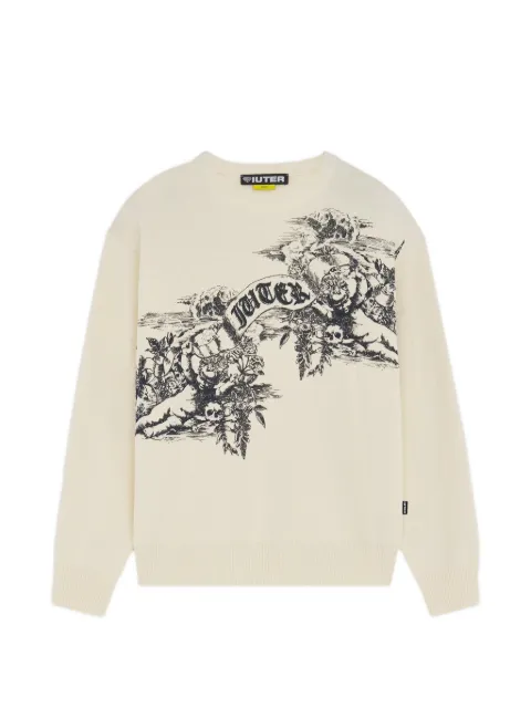 IUTER Paradise print jumper