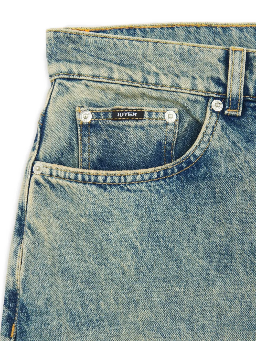  Iuter Vaqueros Estilo Baggy - Azul 