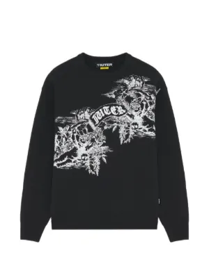 RRR123 x Fear Of God Look, it´s The Enemy Sweatshirt | Grey | FARFETCH