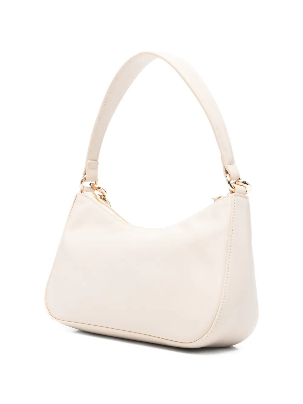 chain-detailed shoulder bag