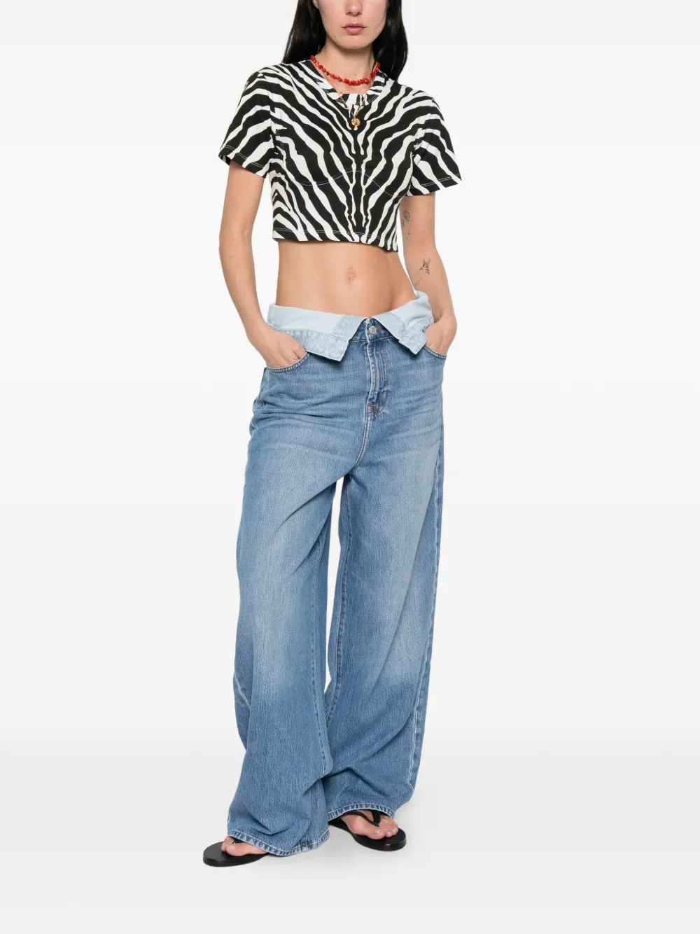 Double-Layer Jeans