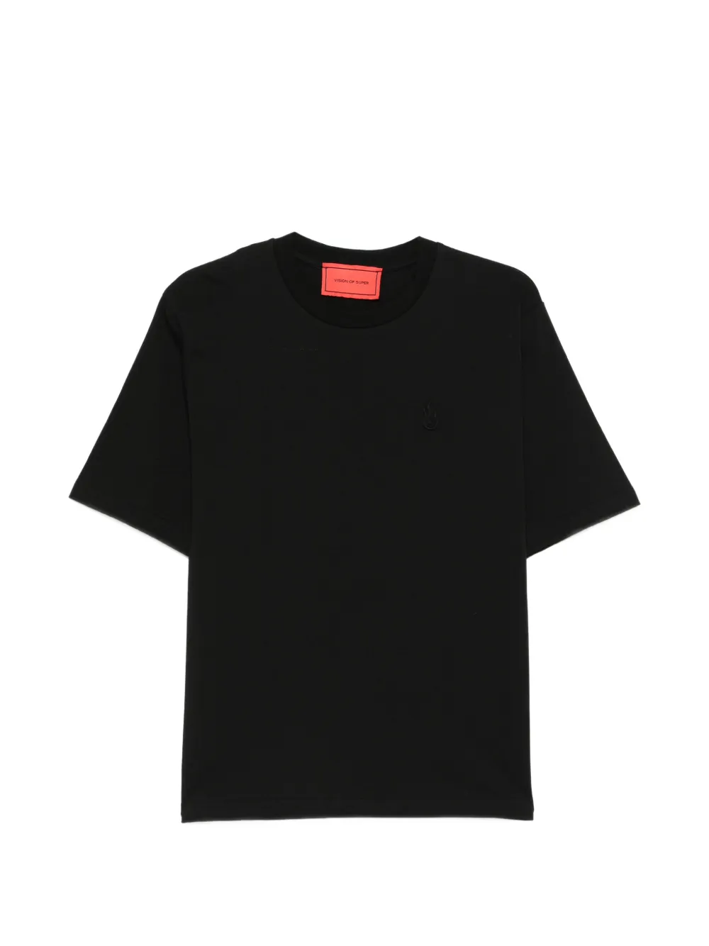 Vision Of Super crew-neck embossed T-shirt - Nero
