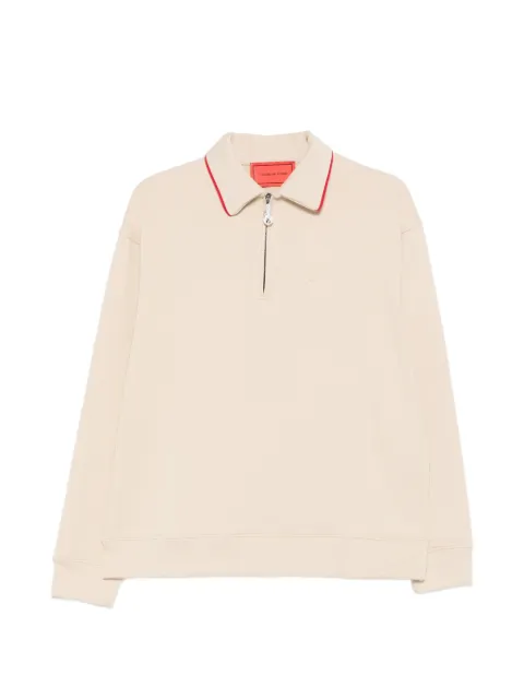 Vision Of Super zip-up collared polo shirt