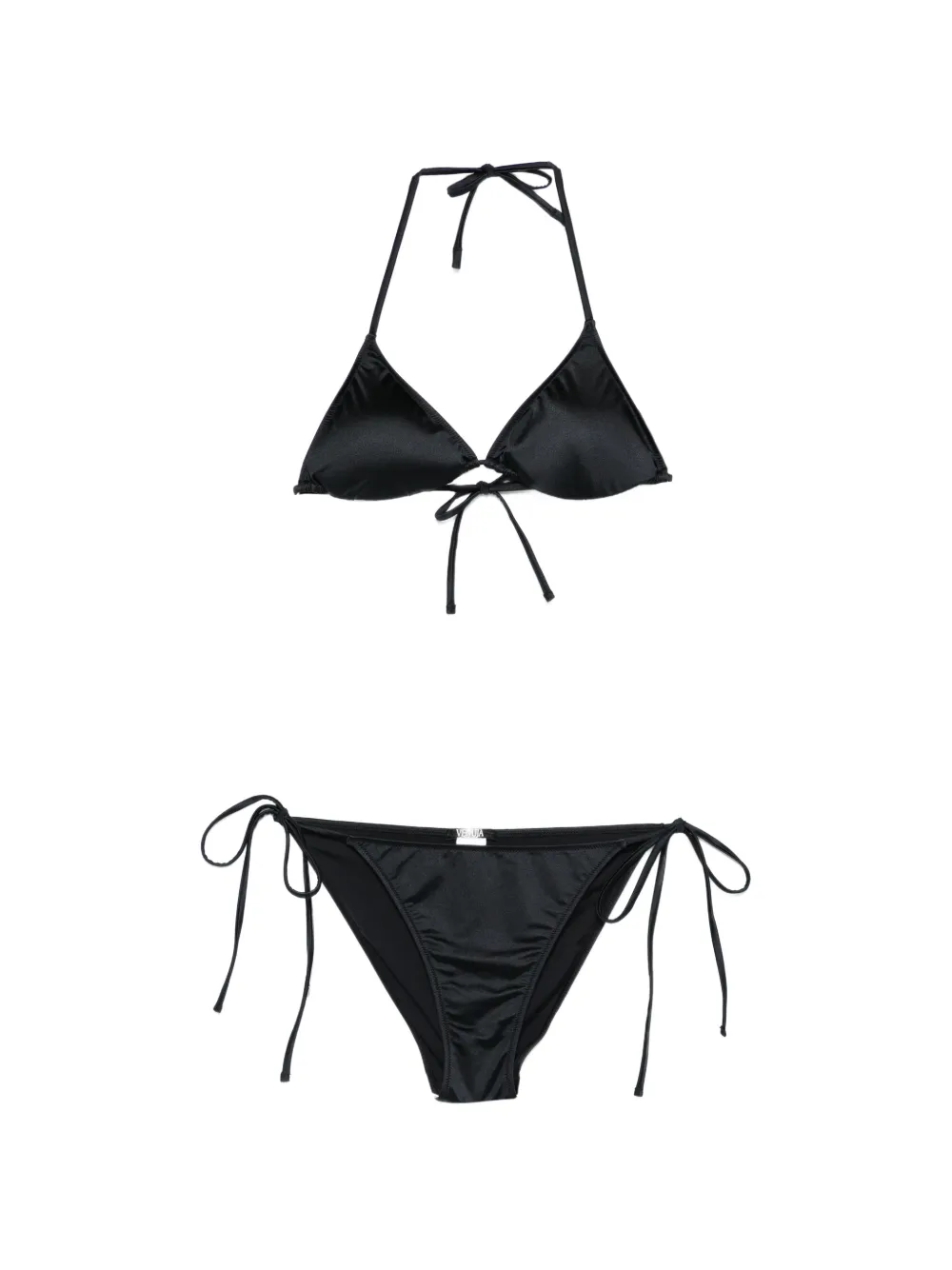 VENUJA tie-fastening bikini - Nero