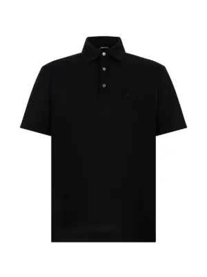 Alexander McQueen ハーネスディテール ポロシャツ | ブラック