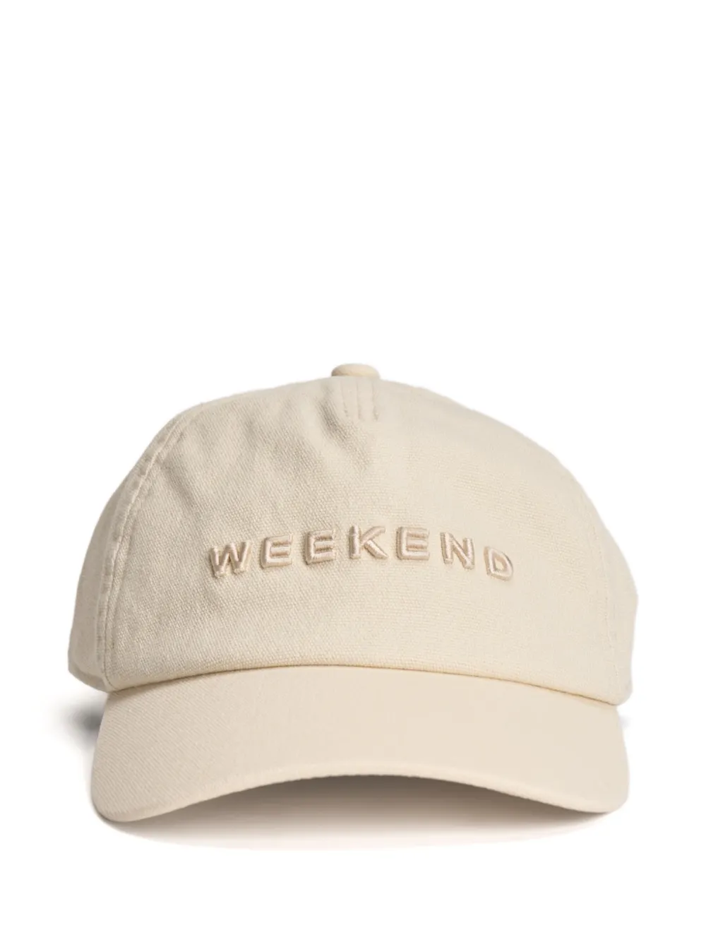 Weekend Max Mara Falco embossed-logo baseball cap - Toni neutri