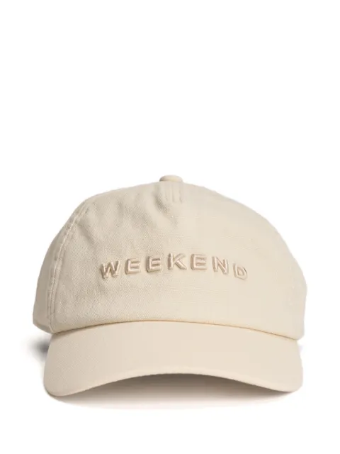 Weekend Max Mara gorra de béisbol Falco con logo en relieve
