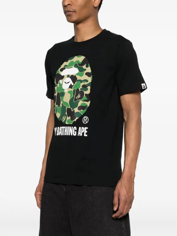 A BATHING APE® ABC Camo T-shirt | Black | FARFETCH JO