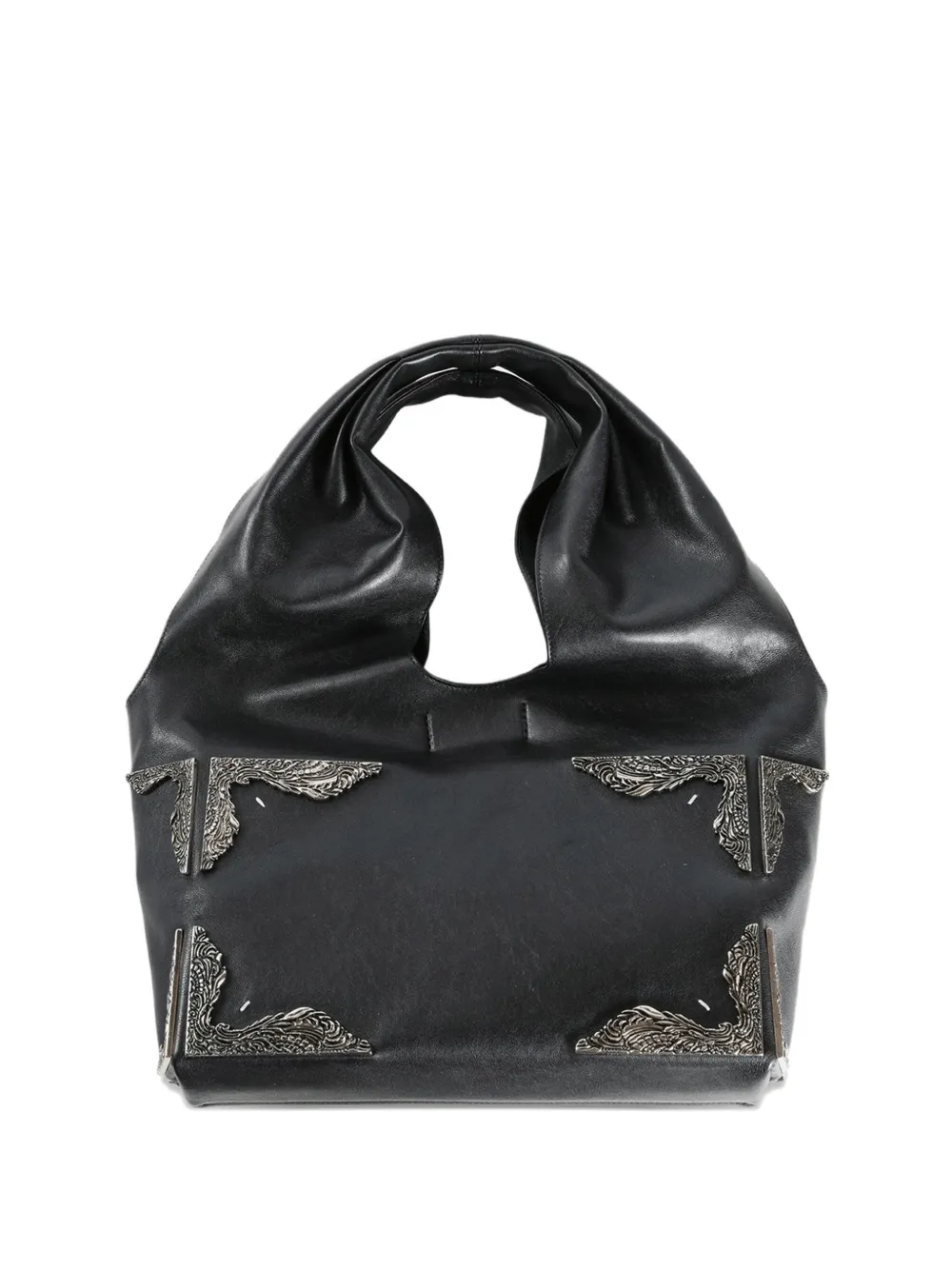 Maison Margiela embellished leather tote bag - Nero