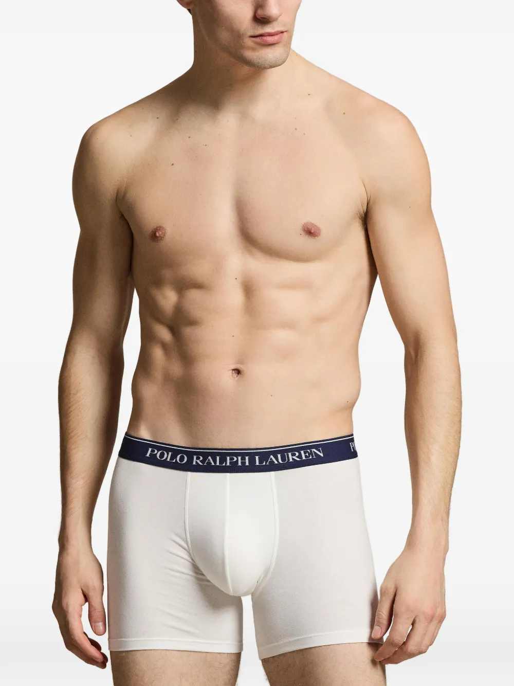 Polo Ralph Lauren Drie boxershorts met logoprint Blauw