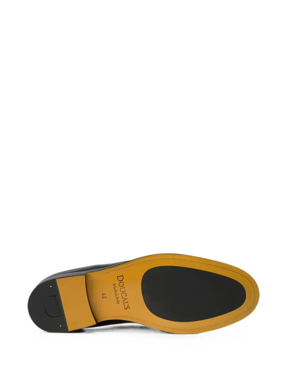 Doucal's Mario 50 penny-slot loafers Zwart