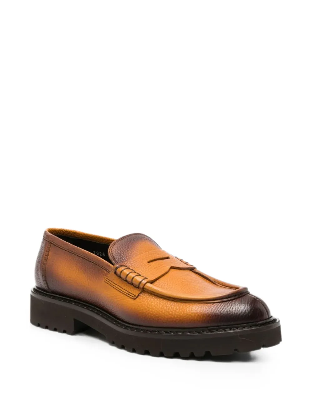 Doucal's chunky-sole loafers Bruin