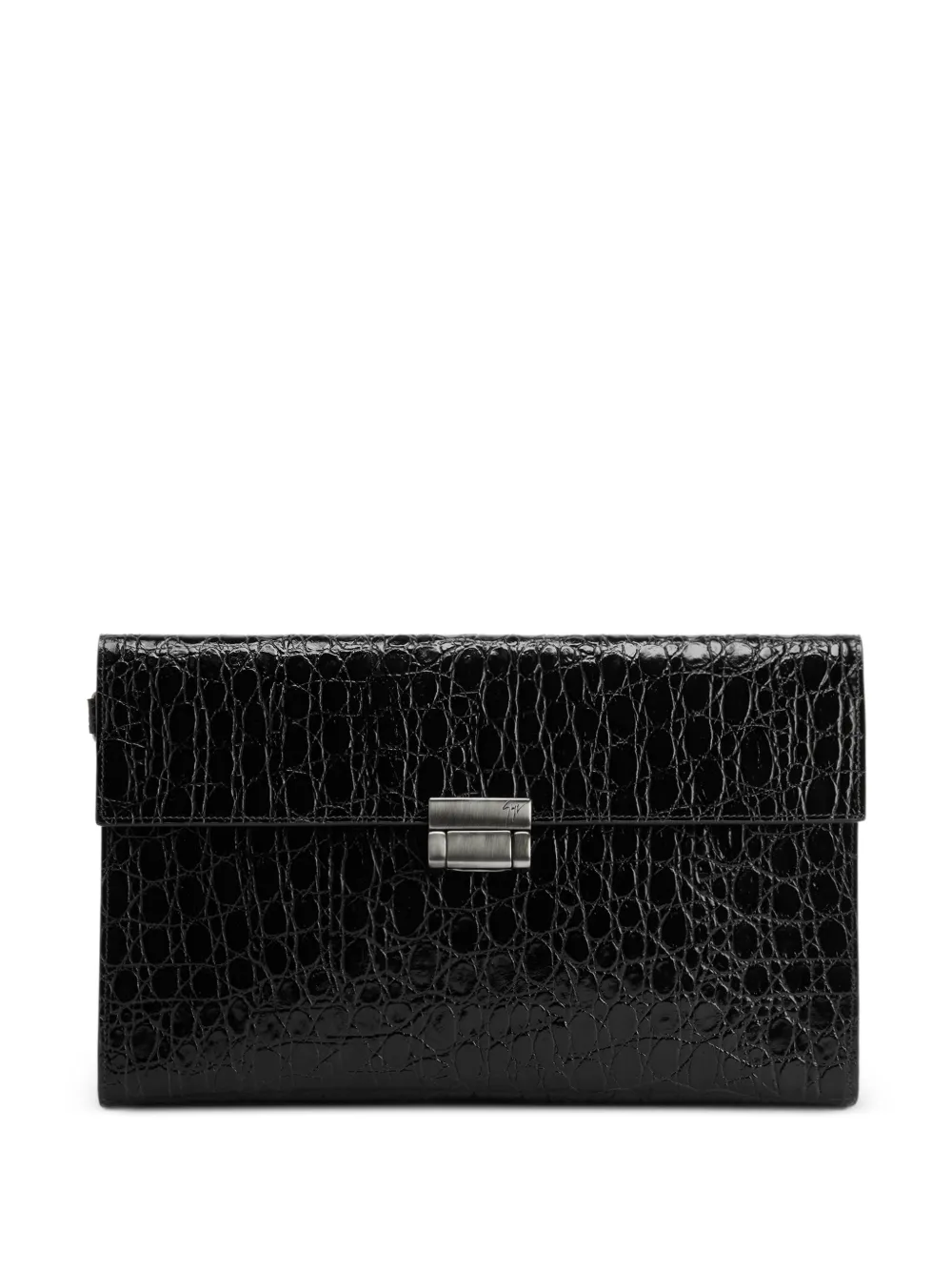 Giuseppe Zanotti Yannis clutch bag - Black