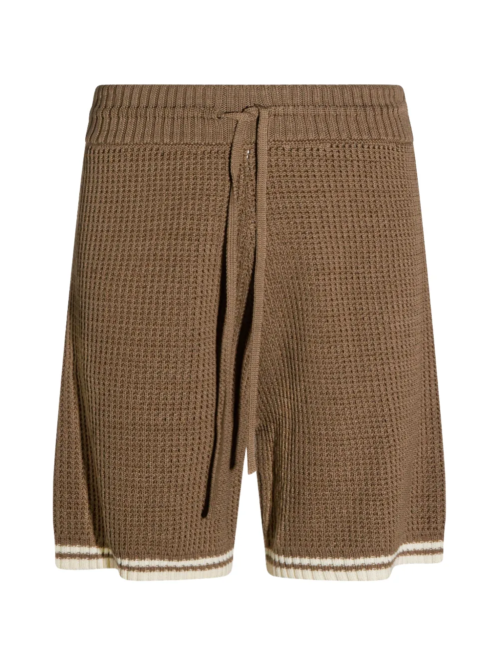 Golden Goose knitted drawstring shorts - Marrone