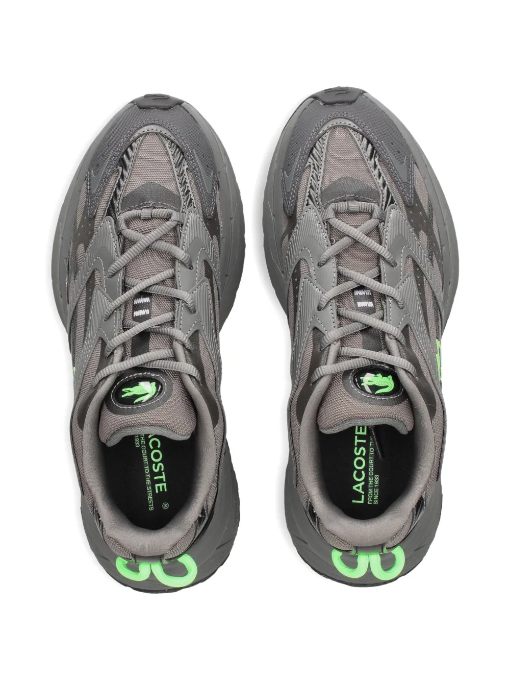 Lacoste L003 Neo Shot UTL logo detail sneakers Grijs