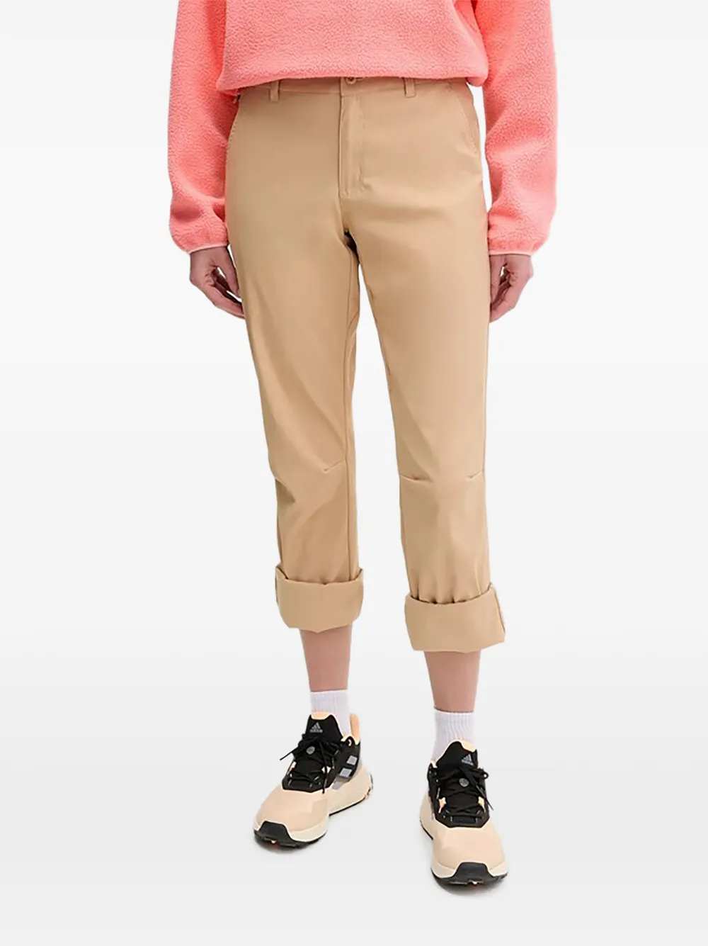 Columbia buttoned trousers - Toni neutri