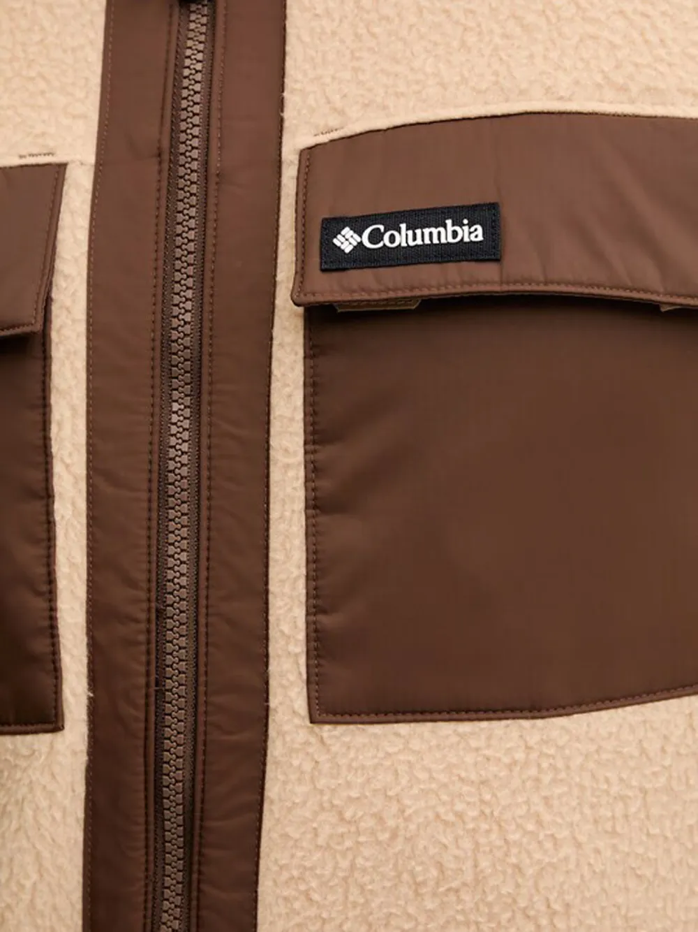 Columbia Juniper Peak™ Fleece vest met ritszakken Beige