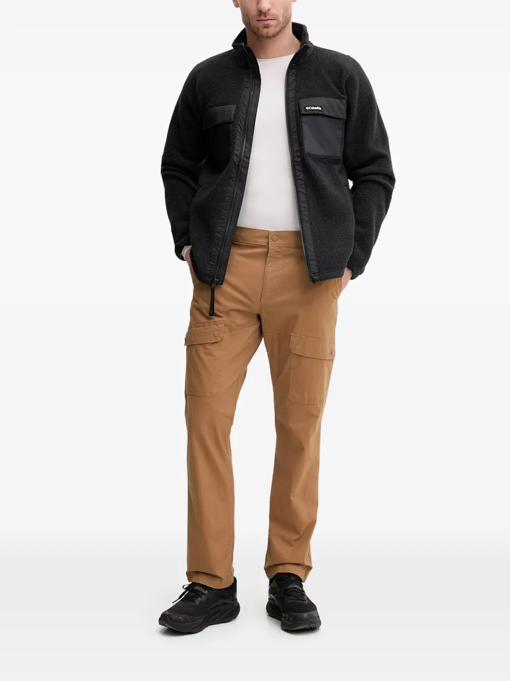 Columbia Juniper Peak™ fleece trui met rits Zwart