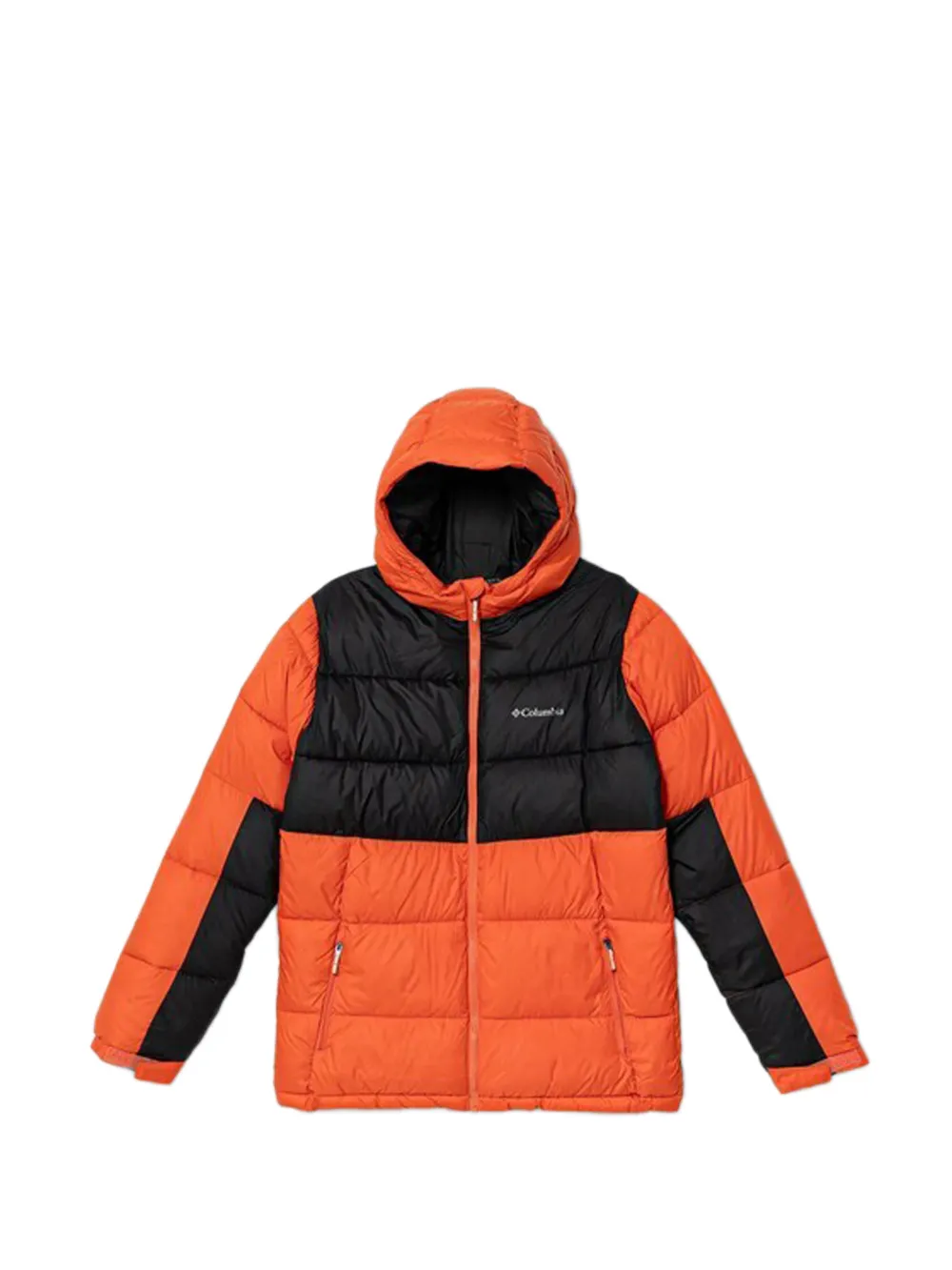 Columbia two-tone hooded jacket - Arancione